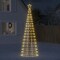 vidaXL Led Christmas Tree Warm white, Dark green Copper, Iron 118.1 in